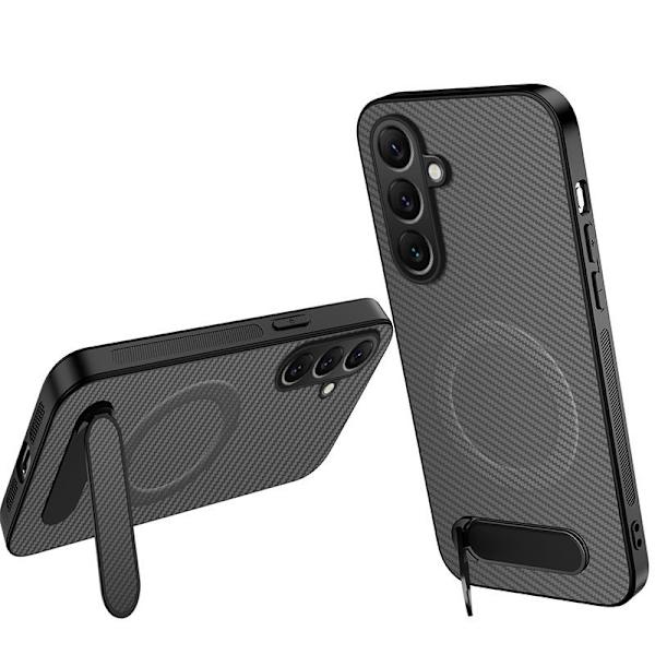 WANLONFENG Mobilskal för Samsung Galaxy S26 Plus Magnetiskt Kickstand - Grå
