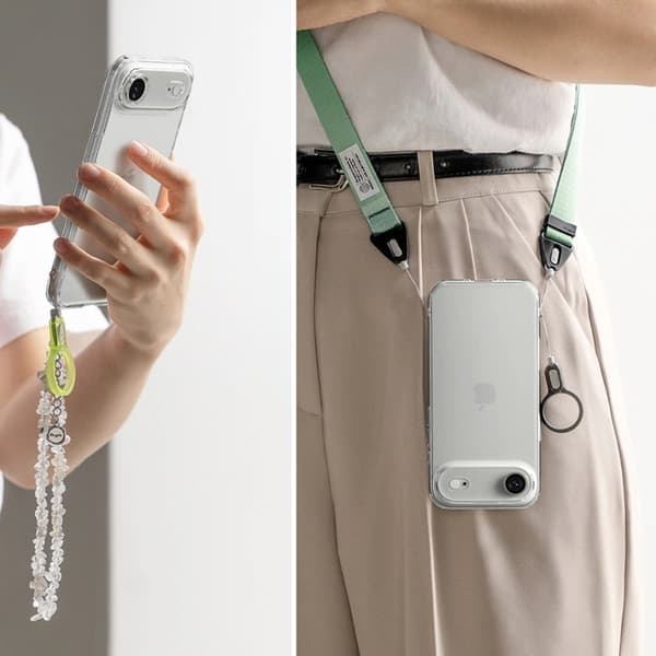 Tech-Protect Mobilskal till iPhone Air Magsafe Flexair - Clear Transparent