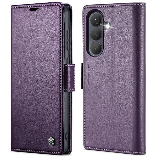 CASEME Galaxy S26 Plus Plånboksfodral RFID Blocking Lila