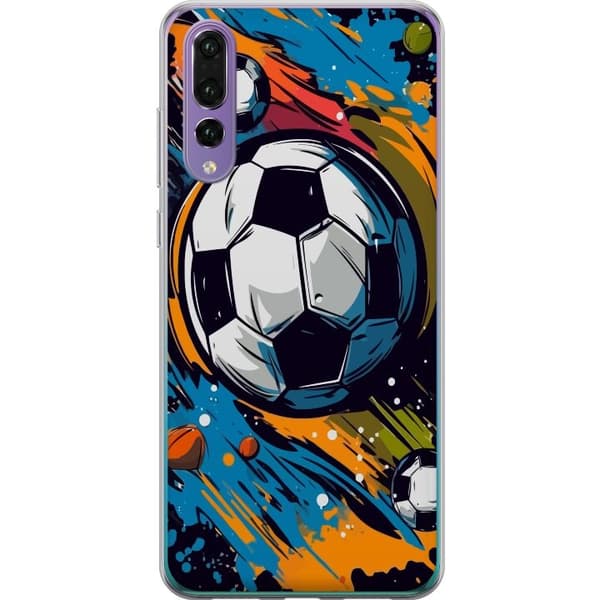 Mobilskal till Huawei P20 Pro med Fotbollar