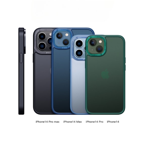 iPhone 14 Plus Skal Kameraram i Aluminiumlegering - Vit Silver