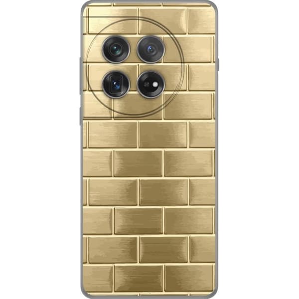 Mobilskal till OnePlus 12 med Gyllene Murstenar