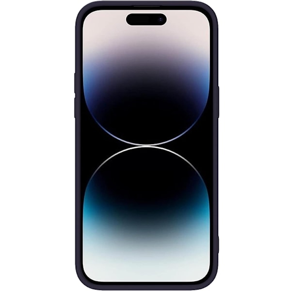 Nillkin iPhone 14 Pro Max Mobilskal Magsafe CamShield Silky - Mörklila