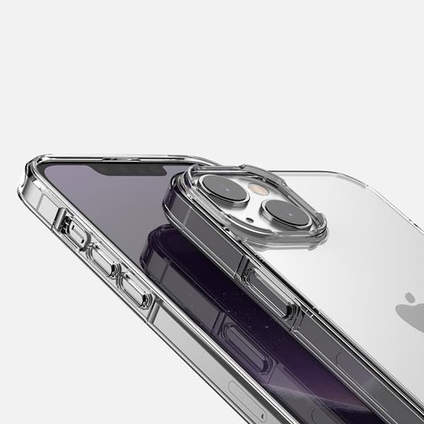 iPhone 14 Plus Etui Akryl TPU - Lilla Lila