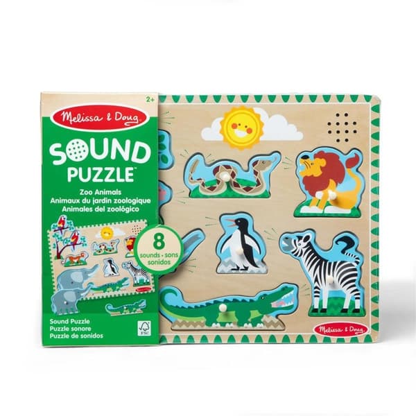 MND Sound Puzzle Zoo Dyr