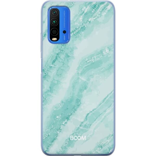 Mobilskal till Xiaomi Redmi Note 9 4G med Mint Marble