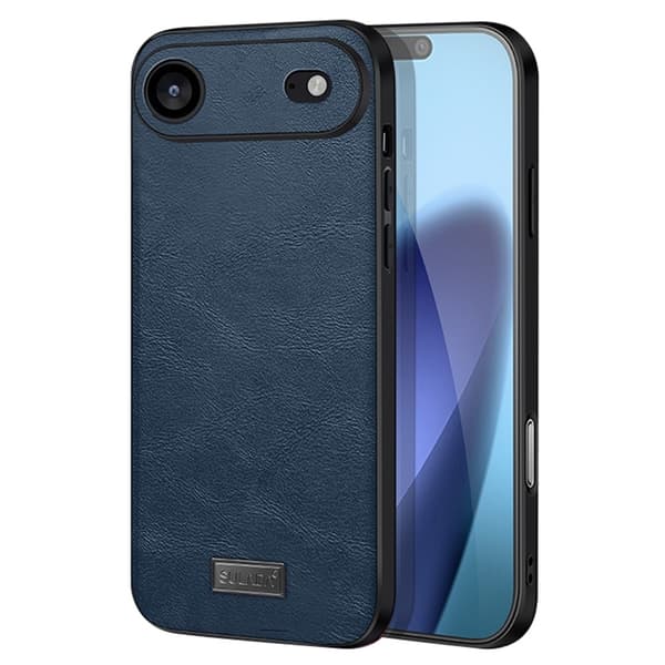 SULADA Mobilskal till iPhone Air PU-läder+TPU+PC - Blå Blå