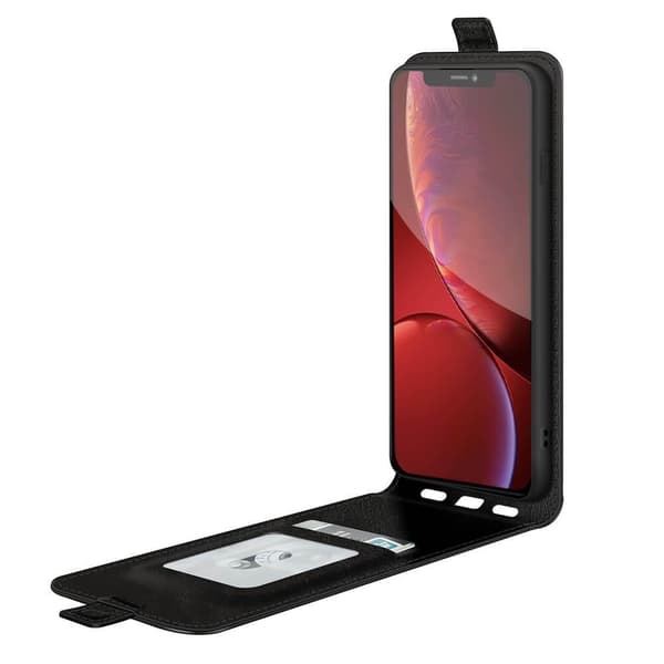 Flipcover med kortholder til iPhone 13 Pro - Brun Brown