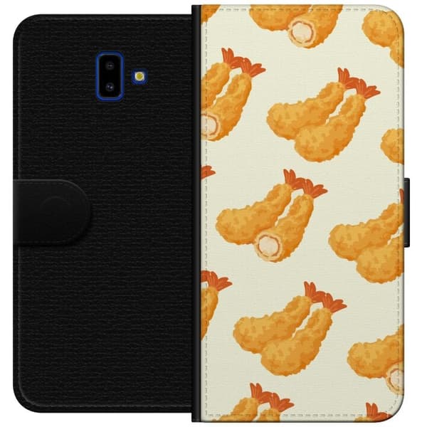 Plånboksfodral till Samsung Galaxy J6+ med Räkor