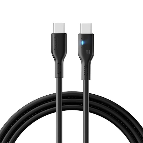Joyroom USB-C till USB-C kabel 100W 2m - Svart Svart