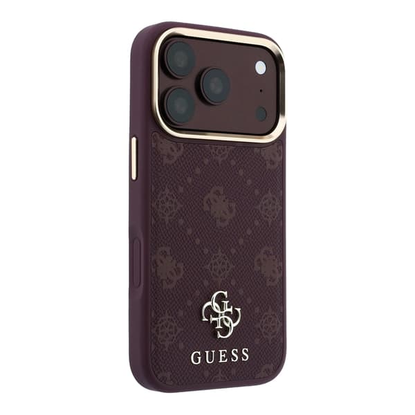 Guess Mobilskal För iPhone 18 Pro/17 Pro Magsafe Peony 4G Small Logo