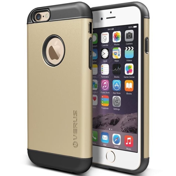 Verus Pound Slim Shock Cover til Apple iPhone 6/6S (Guld)