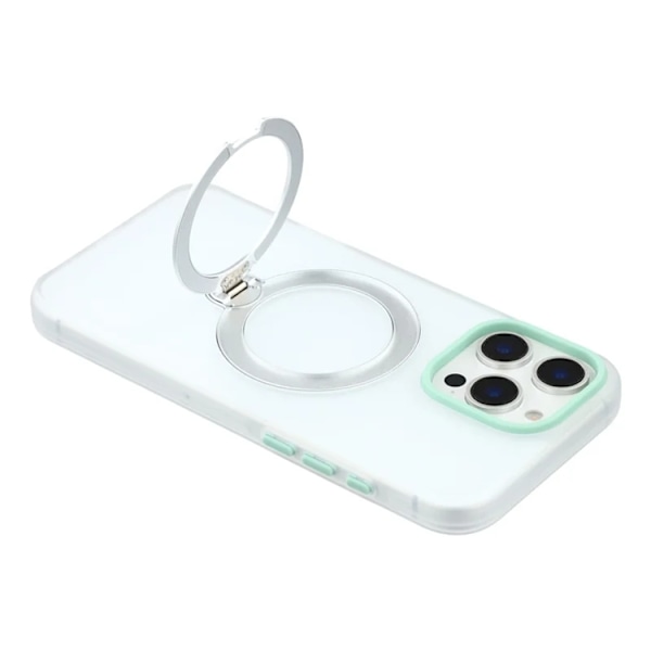 KIGC Mobilskal till iPhone 16 Pro Max Rotating Kickstand - Transparent