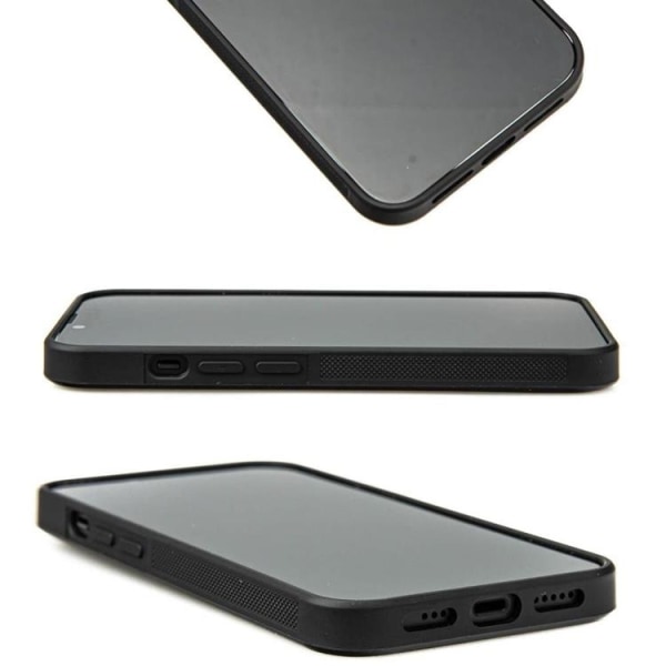 Bewood iPhone 15 Pro Max matkapuhelimen suojakuori, ainutlaatuinen Uranus - musta