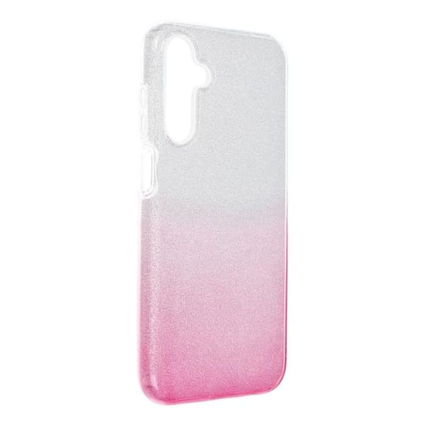 Telefontaske til Galaxy S24 Shining - Gennemsigtig Lyserød Transparent