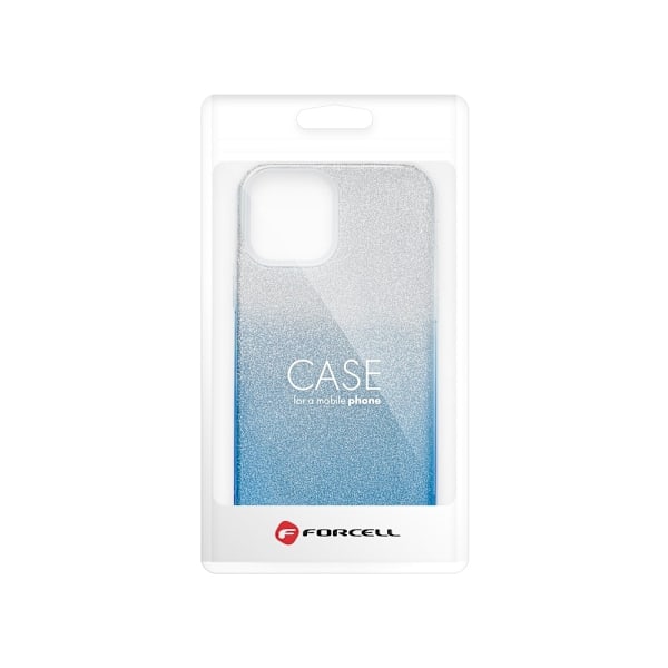 Forcell SHINING cover til iPhone 11 PRO clear/Blå Blå