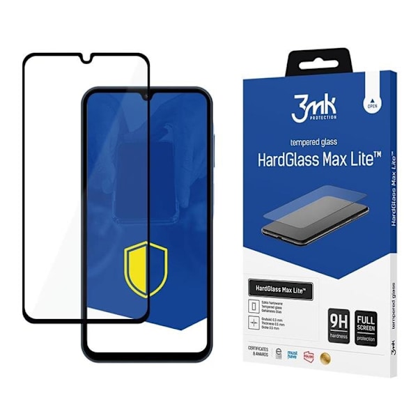3MK Galaxy A15 5G Härdat Glas Skärmskydd Max Lite