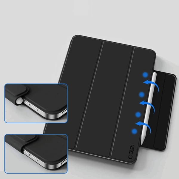 Tech-Protect iPad 10.9“ (2022) /11“ (2025) Smart cover Svart