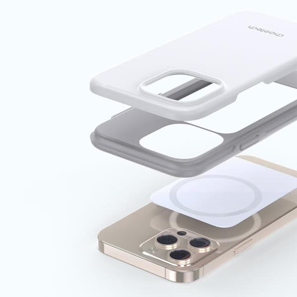 Choetech iPhone 13 Pro Max Skal Magsafe MFM Anti-drop - Vit Vit