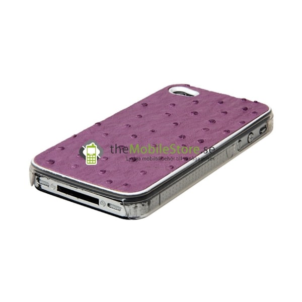 Baksideskal till Apple iPhone 4S/4 (OSTRIG LILA)