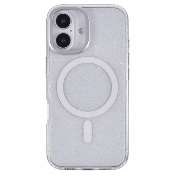 KIGC Mobilskal till iPhone 16 MagSafe Epoxy Kickstand - Vit Vit