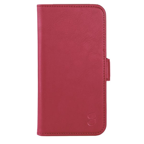 Gear iPhone 15 Plus -lompakkokotelo Magsafe - tummanpunainen