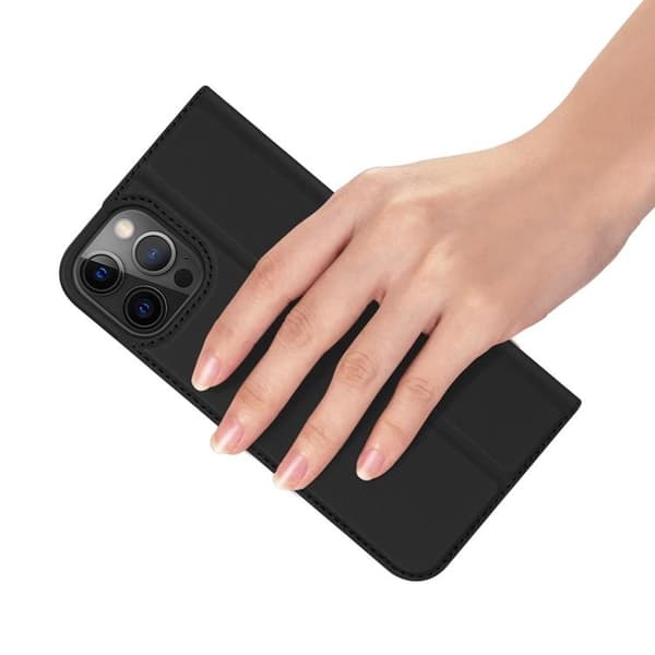 Dux Ducis Skin Series Pungeetui iPhone 12 Pro Max - Sort Black