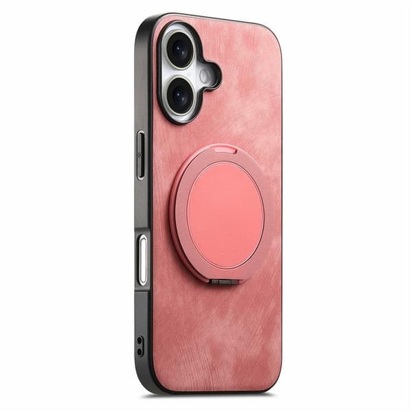 Mobilskal till iPhone 17 Rotating Kickstand - Rosa Rosa