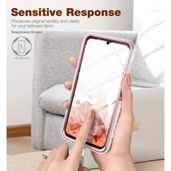 Tech-Protect Galaxy A14 5G Mobiskal Velar Marble - Rosa