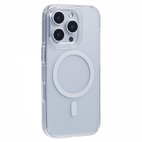 X-LEVEL Mobilskal till iPhone 16 Pro MagSafe PC+TPU Transparent