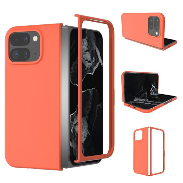 ABEEL Mobilskal till Google Pixel 9 Pro Fold 5G Hård PC Skydd Orange