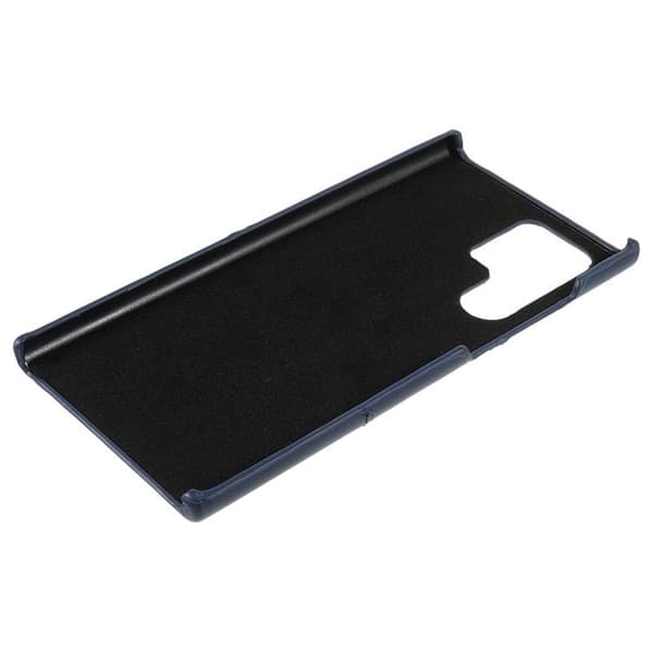 Kortholder Læder Cover Galaxy S22 Plus - Blå Blue