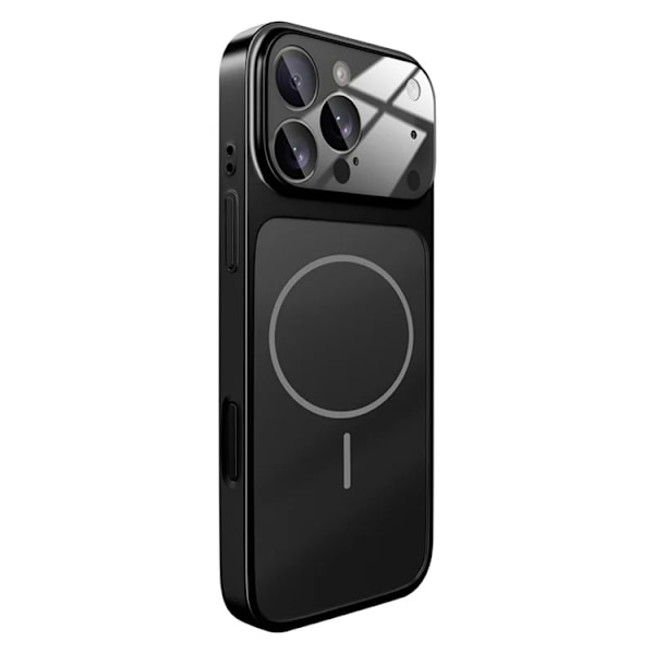 Mobilskal till iPhone 16 Pro Max med iPhone 17 Pro Max Utseende - Silver Silver