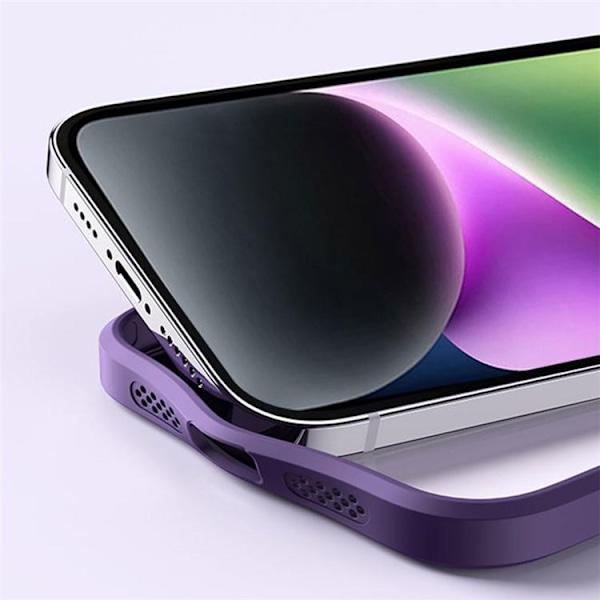Mobilskal till iPhone 15 Plus Magsafe Kickstand - Mörkblå M