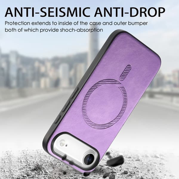 Mobilskal till iPhone Air MagSafe Skin-touch - Lila Lila