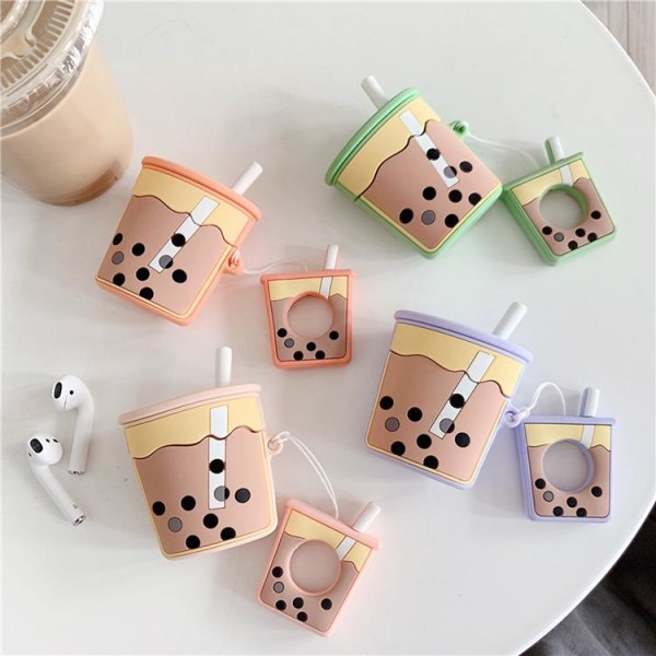 AirPods Pro -kuori Boba Milk Tea - Lila