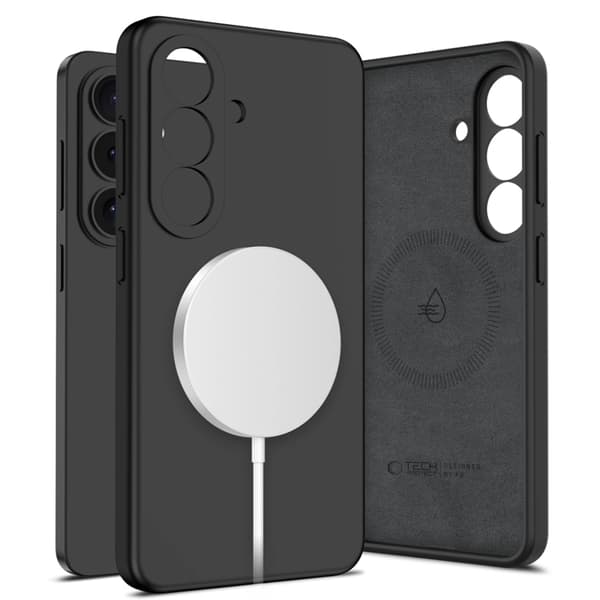 Tech-Protect Telefontaske Til Galaxy S26 Plus Magsafe Silikone - Sort Svart