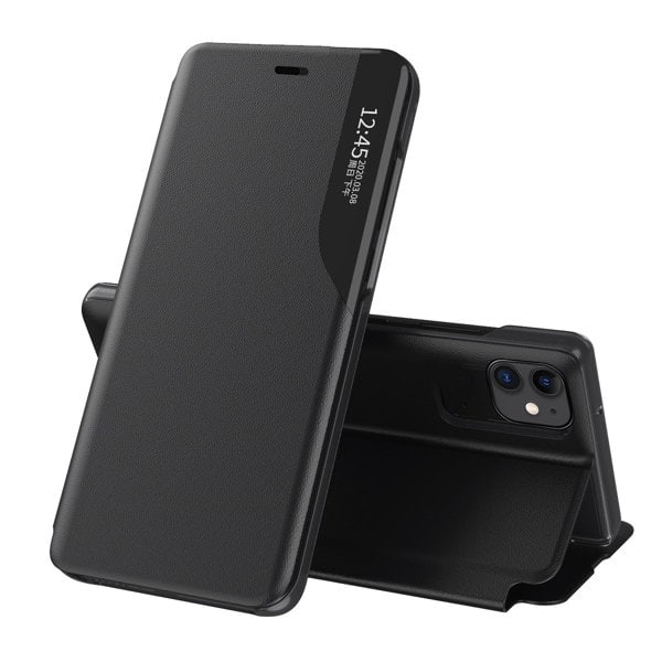 Eco View -kotelo iPhone 13 Prolle - Musta Black