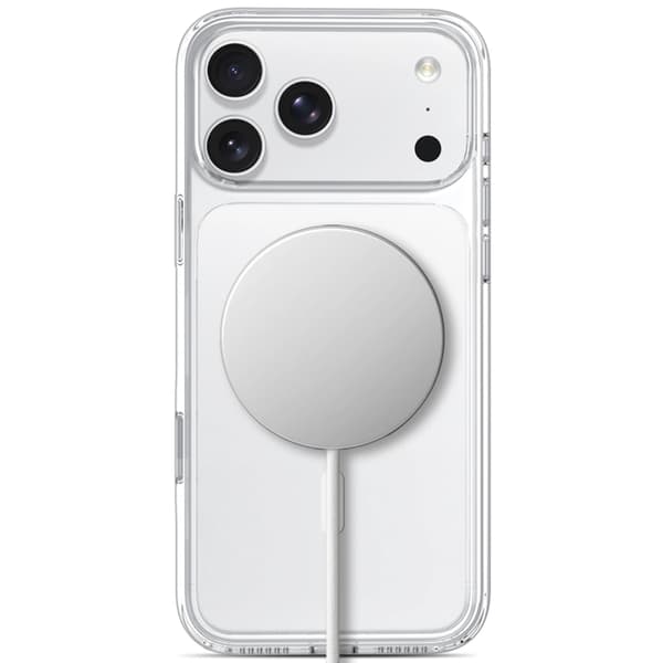 Tech-Protect Mobilskal För iPhone 18 Pro Magsafe Flexair Hybrid - Clear