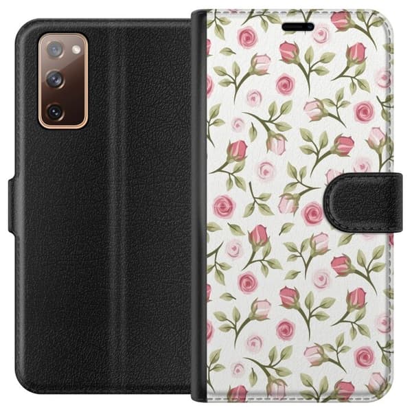Pung Taske til Samsung Galaxy S20 FE med Blomster