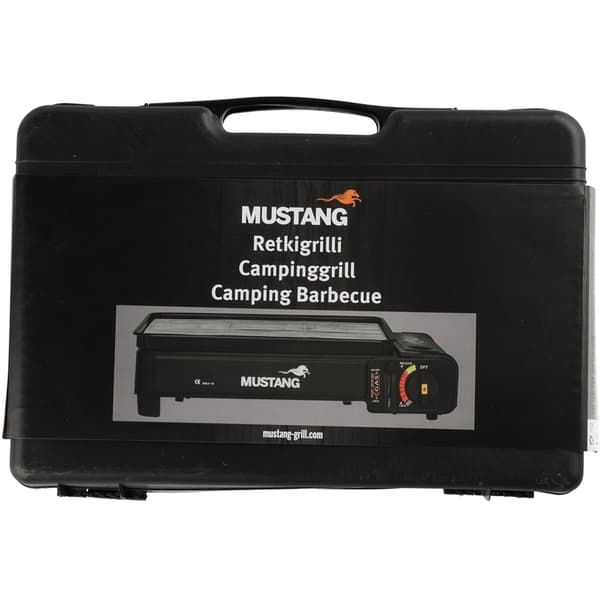 Mustang Caravan and Marine grill Svart