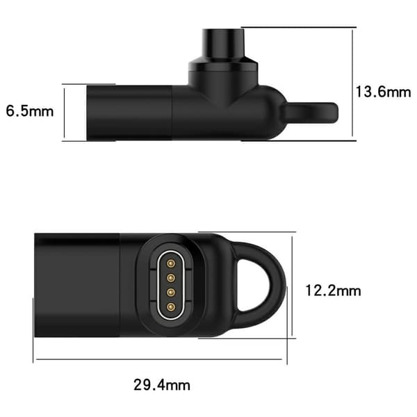 Beline USB-C Adapter till Garmin Watches - Svart
