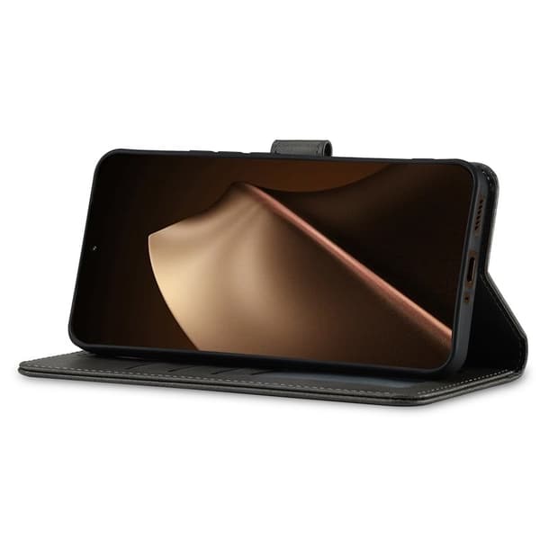 LC.IMEEKE Xiaomi 15T Pro Plånboksfodral Konstläder - Grå