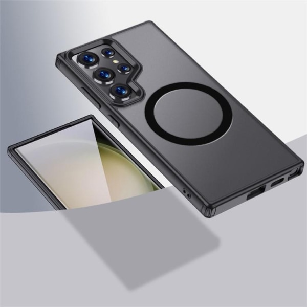 BOOM Galaxy S24 Ultra Mobile Case Magsafe TPU - musta