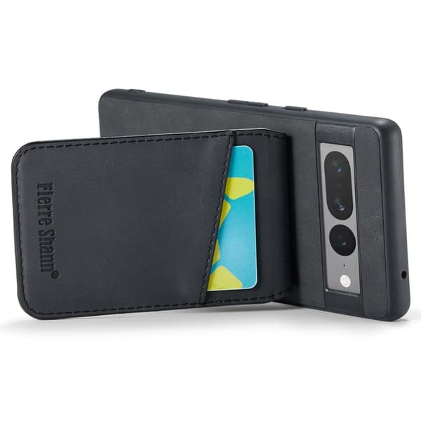 FIERRE SHANN Google Pixel 8 Pro Fodral PU+TPU - Svart