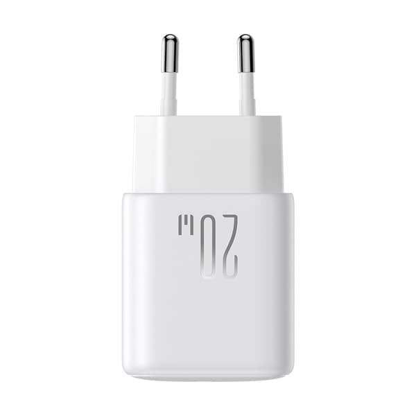 Joyroom Hurtigoplader 20W 2xUSB-C PD QC 3.0 - Hvid Vit