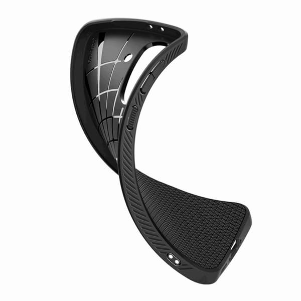 Spigen telefonetui til Galaxy A56 5G Liquid Air - Matt Sort Svart