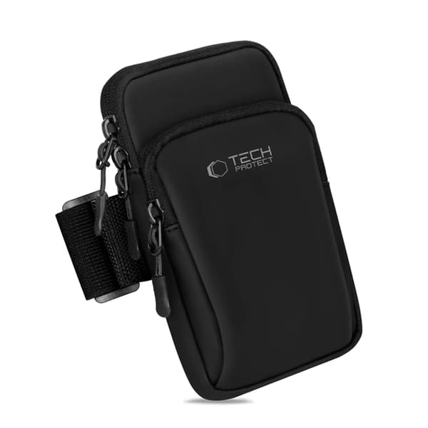 Tech-Protect Universal Sport Armbånd M7 - Sort Svart