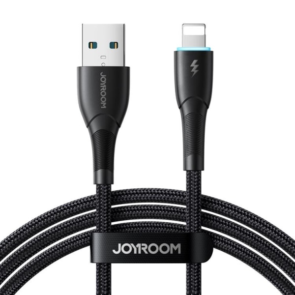 Joyroom Starry USB-A til Lightning Kabel 1m - Sort