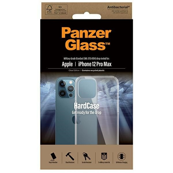 PanzerGlass Mobilskal till iPhone 12 Pro Max Military Shield